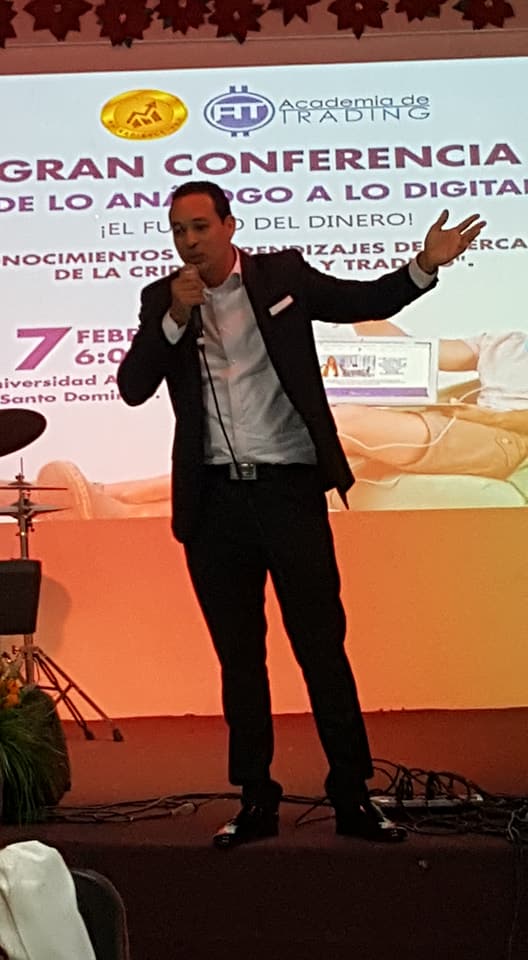 Willy Tirado — TradingCoin blockchain fintech RD